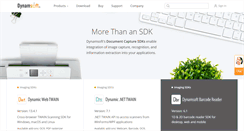 Desktop Screenshot of dynamsoft.com